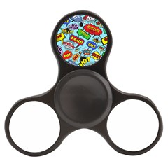 Comic Bubbles Seamless Pattern Finger Spinner by Bedest