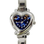 Abstract Design Art Pattern Wallpaper Shape Decoration Heart Italian Charm Watch Front