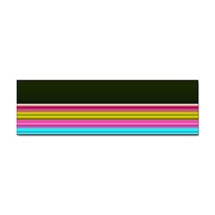 Horizontal Line Colorful Sticker Bumper (10 Pack) by Pakjumat