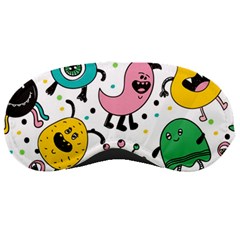 Funny Monster Pattern Sleep Mask by Pakjumat