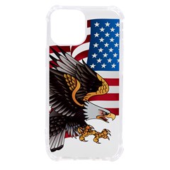 American Eagle Clip Art Iphone 13 Mini Tpu Uv Print Case by Maspions