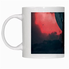 Astronaut Moon Space Nasa Planet White Mug by Maspions