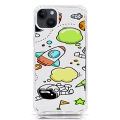 Sketch Cartoon Space Set Iphone 14 Plus Tpu Uv Print Case by Hannah976