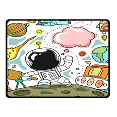 Sketch Cute Child Funny Fleece Blanket (small) by Hannah976