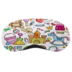 Baby Equipment Child Sketch Hand Sleep Mask by Hannah976