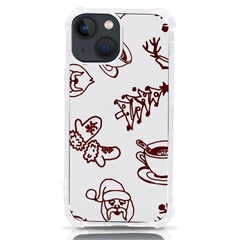 Red And White Christmas Breakfast  Iphone 13 Mini Tpu Uv Print Case by ConteMonfrey