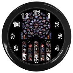 Rosette Cathedral Wall Clock (black) by Hannah976