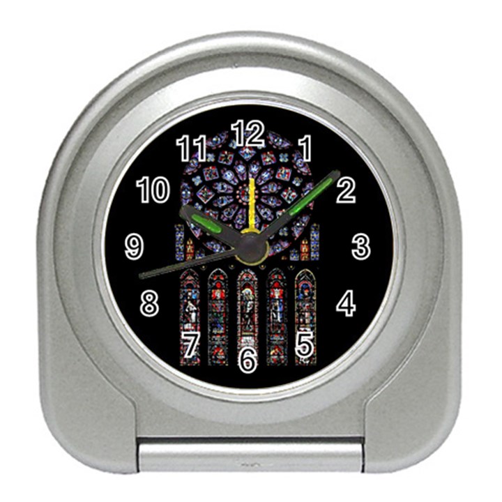 Rosette Cathedral Travel Alarm Clock