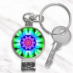 Ornament Kaleidoscope Nail Clippers Key Chain by Hannah976