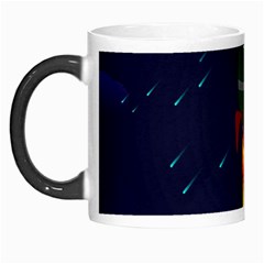 Rocket Halftone Astrology Astronaut Morph Mug by Sarkoni