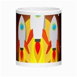 Rocket Take Off Missiles Cosmos Morph Mug Center