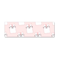 Pattern Pink Cute Sweet Fur Cats Sticker Bumper (10 Pack) by Sarkoni