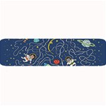 Cat Cosmos Cosmonaut Rocket Large Bar Mat 32 x8.5  Bar Mat