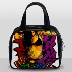 Xtreme Skateboard Graffiti Classic Handbag (two Sides) by Sarkoni