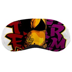 Xtreme Skateboard Graffiti Sleep Mask by Sarkoni