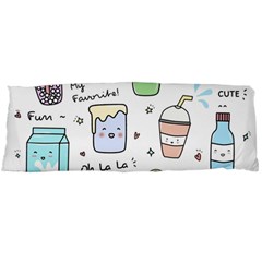 Drinks Cocktails Doodles Coffee Body Pillow Case (dakimakura) by Apen