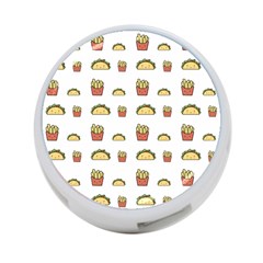 Fries Taco Pattern Fast Food 4-port Usb Hub (one Side) by Apen