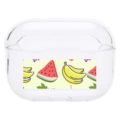 Fruits Pattern Background Food Hard Pc Airpods Pro Case by Apen