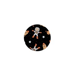 Astronaut Space Rockets Spaceman 1  Mini Buttons by Ravend