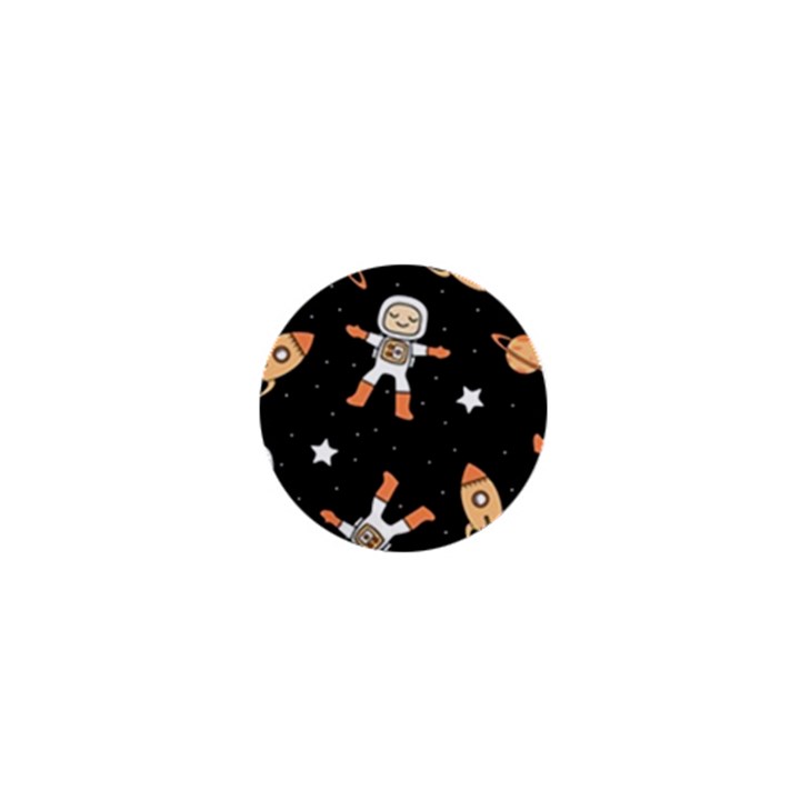 Astronaut Space Rockets Spaceman 1  Mini Buttons