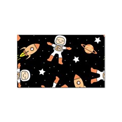 Astronaut Space Rockets Spaceman Sticker (rectangular) by Ravend