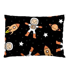 Astronaut Space Rockets Spaceman Pillow Case by Ravend