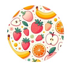 Fruit Sweet Pattern Mini Round Pill Box (pack Of 3) by Ravend