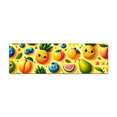 Fruits Fresh Sweet Pattern Sticker Bumper (10 Pack) by Ravend