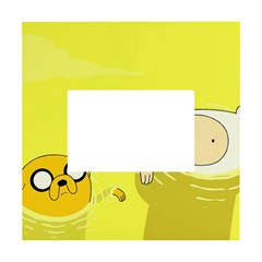 Adventure Time Jake The Dog Finn The Human Artwork Yellow White Box Photo Frame 4  X 6  by Sarkoni