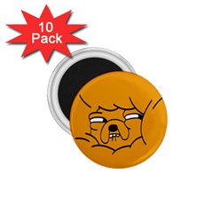 Adventure Time Jake The Dog 1 75  Magnets (10 Pack)  by Sarkoni