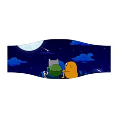 Adventure Time Jake And Finn Night Stretchable Headband by Sarkoni