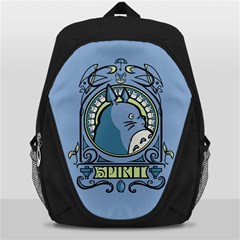 Drawing Illustration Anime Cartoon My Neighbor Totoro Backpack Bag by Sarkoni