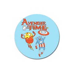 Adventure Time Avengers Age Of Ultron Magnet 3  (round) by Sarkoni