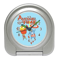 Adventure Time Avengers Age Of Ultron Travel Alarm Clock by Sarkoni