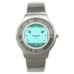 Adventure Time Bmo Stainless Steel Watch by Sarkoni