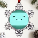 Adventure Time Bmo Metal Large Snowflake Ornament Front