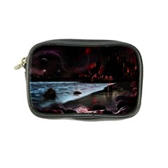 Artistic Creepy Dark Evil Fantasy Halloween Horror Psychedelic Scary Spooky Coin Purse by Sarkoni