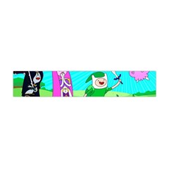 Adventure Time The Legend Of Zelda Parody Premium Plush Fleece Scarf (mini) by Sarkoni