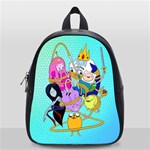 Adventure Time Cartoon School Bag (Small) Front