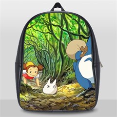 Anime My Neighbor Totoro Jungle School Bag (large) by Sarkoni