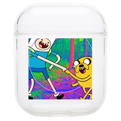 Jake And Finn Adventure Time Landscape Forest Saturation Soft Tpu Airpods 1/2 Case by Sarkoni