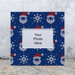 Santa Clauses Wallpaper White Box Photo Frame 4  X 6  by artworkshop