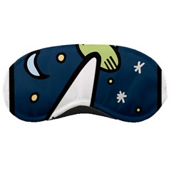 Ufo Alien Unidentified Flying Object Sleep Mask by Sarkoni