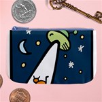 Ufo Alien Unidentified Flying Object Large Coin Purse Front