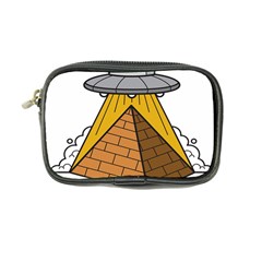 Unidentified Flying Object Ufo Under The Pyramid Coin Purse by Sarkoni