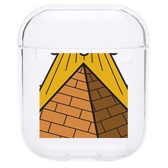 Unidentified Flying Object Ufo Under The Pyramid Hard Pc Airpods 1/2 Case by Sarkoni