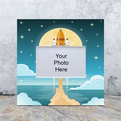 Space Exploration Illustration White Box Photo Frame 4  X 6  by Bedest