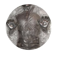 Han Solo In Carbonite Mini Round Pill Box by Sarkoni