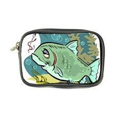 Fish Hook Worm Bait Water Hobby Coin Purse by Sarkoni