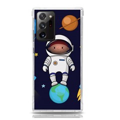 Boy Spaceman Space Rocket Ufo Planets Stars Samsung Galaxy Note 20 Ultra Tpu Uv Case by Ndabl3x